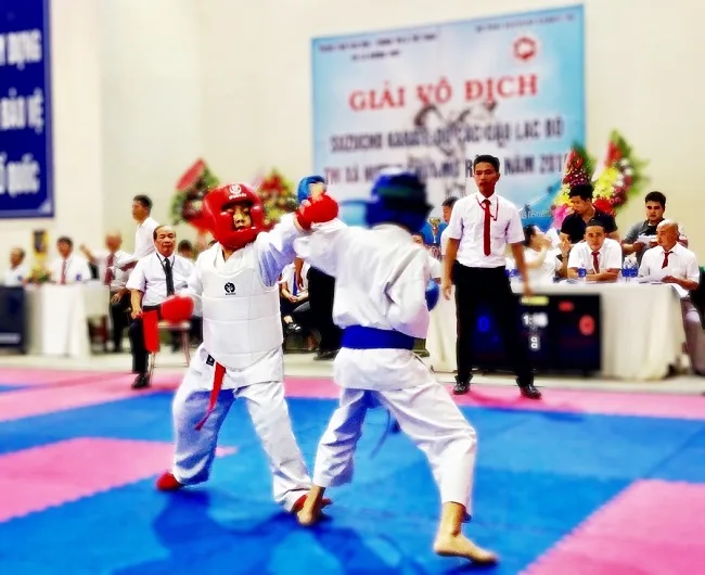 Một trận đấu Suzucho Karate Một trận đấu Suzucho Karate