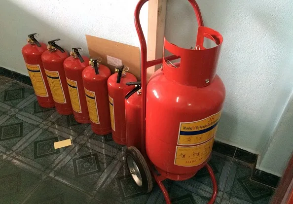 Bình chữa cháy xe đẩy Bình chữa cháy xe đẩy