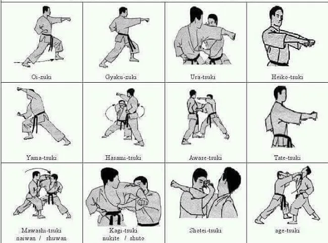 Kỹ thuật cơ bản Karate