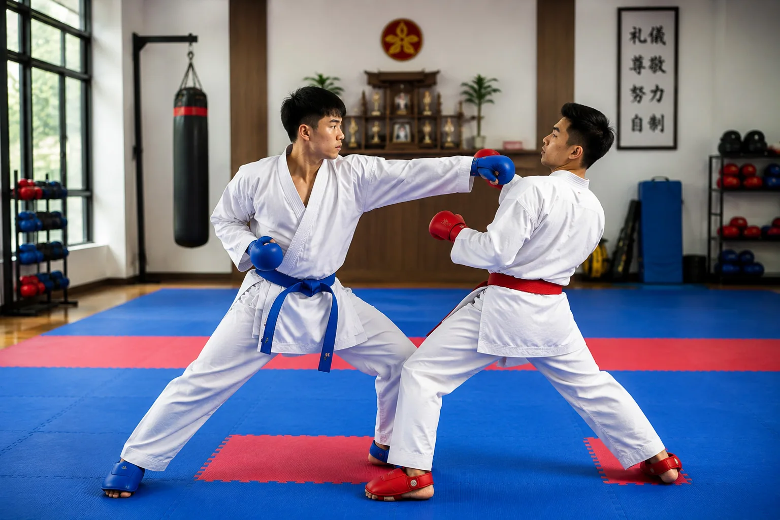 Rèn luyện Kumite