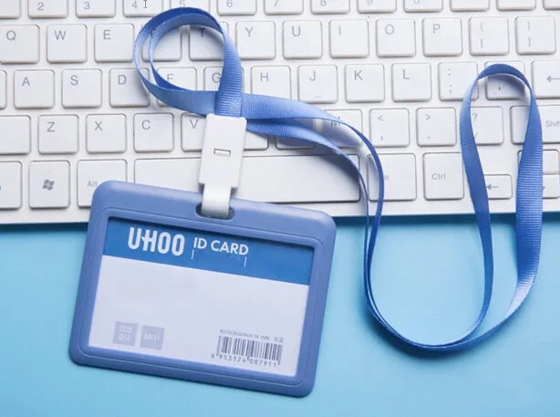 Thẻ đeo cổ của nhân viên bảo vệ Thẻ đeo cổ của nhân viên bảo vệ
