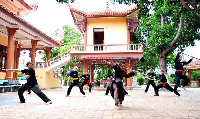 Võ cổ truyền Bình Định có ý nghĩa lớn đối với người học võ nơi đây