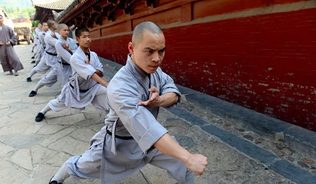 Luyện tập võ Thiếu Lâm