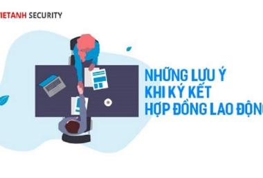 Những lưu ý khi kí kết hợp đồng lao động