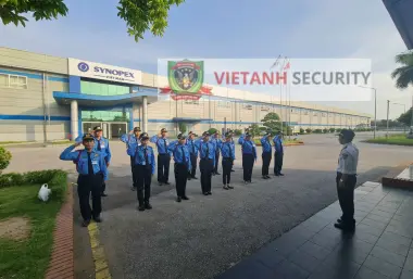 Bảo vệ Việt Anh tại Công ty Cổ phần Synopex