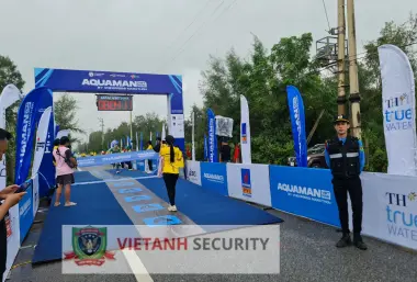 Bảo vệ Việt Anh đồng hành cùng giải chạy đua Aquaman Vietnam