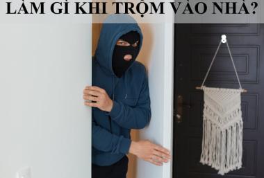 Làm gì khi trộm vào nhà