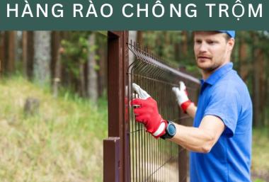 cách làm hàng rào chống trộm