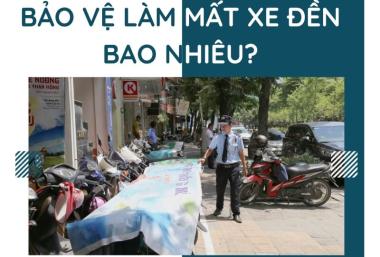 bảo vệ làm mất xe