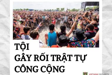 Tội gây rối trật tự công cộng