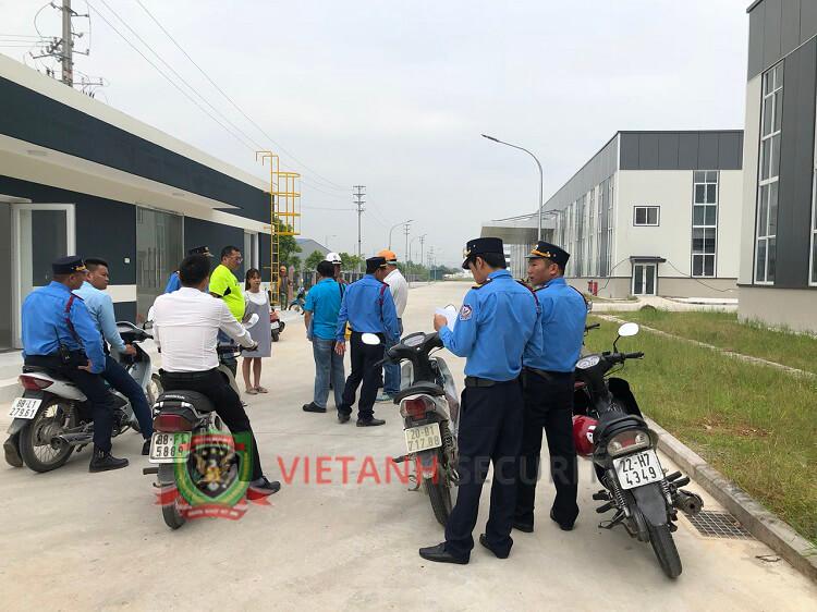 Bảo vệ Việt Anh tại Nhà máy dầu khí An Pha