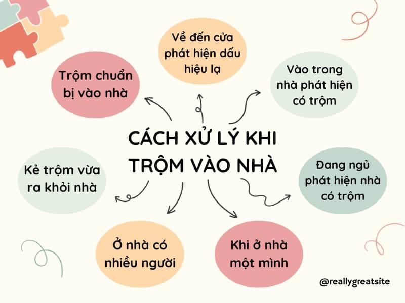 Cách xử lý khi trộm vào nhà