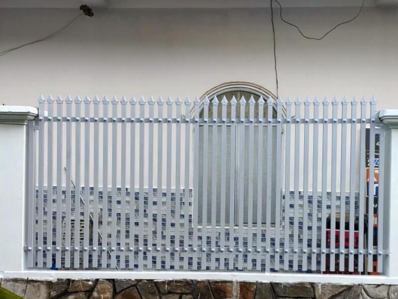 Hàng rào nhôm, sắt đúc