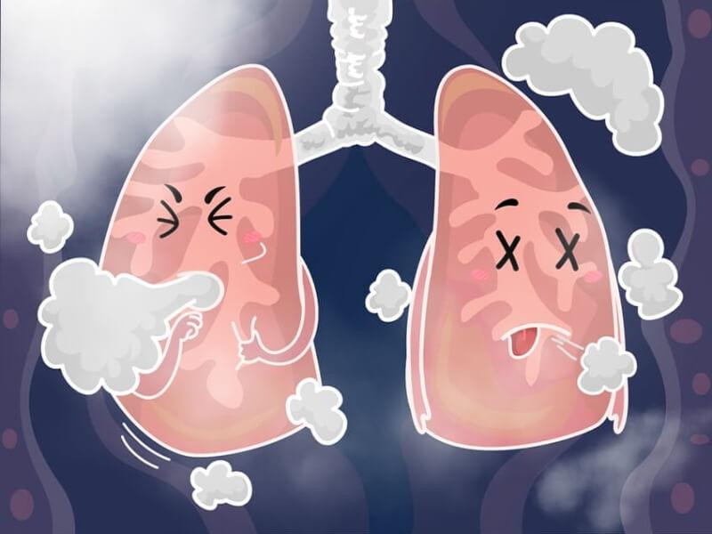 Tổn thương do ngạt khói là sự tổn thương của đường hô hấp hoặc mô phổi