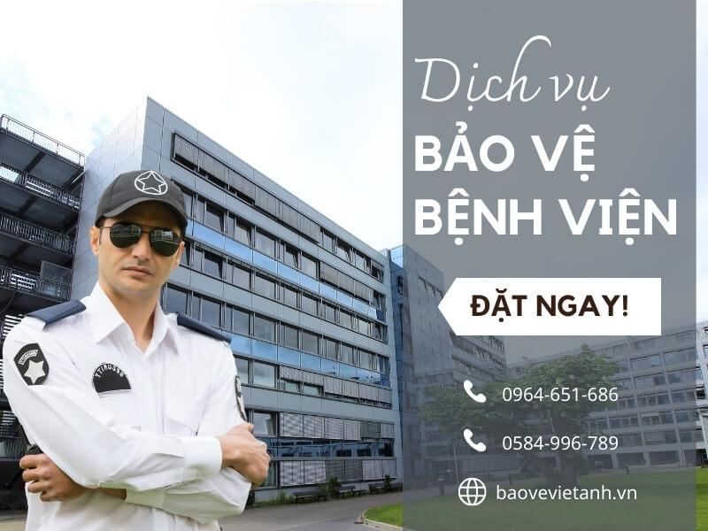 Báo giá dịch vụ bảo vệ bệnh viện tại Việt Anh