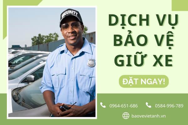 Báo giá thuê bảo vệ trông giữ xe tại Việt Anh