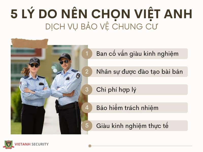 Lý do nên chọn dịch vụ bảo vệ tòa nhà tại Việt Anh