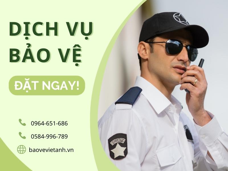 Báo giá dịch vụ bảo vệ tại Việt Anh