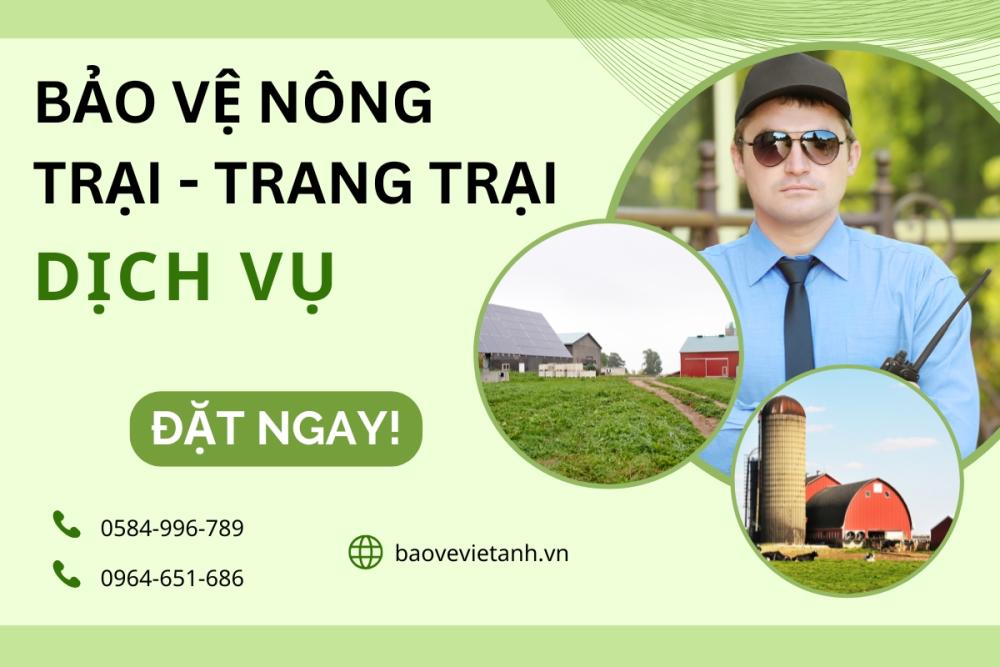 báo giá dịch vụ bảo vệ nông trại 