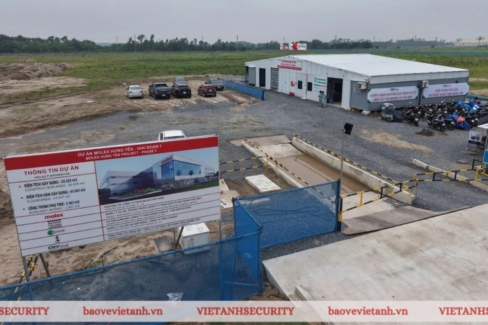 Tổ chức phương án Bảo vệ Nhà máy Molex Hưng Yên 2 Tổ chức phương án Bảo vệ Nhà máy Molex Hưng Yên 2