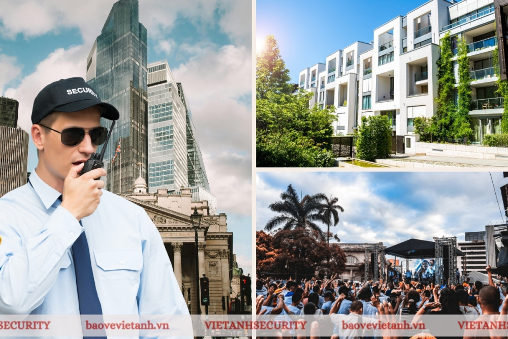 Các loại hình dịch vụ bảo vệ tại Việt Anh