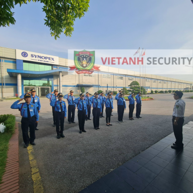 Bảo vệ Việt Anh tại Công ty Cổ phần Synopex